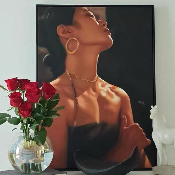 Heirloom Portrait Oil Painting for Single-person【Artists Hand-Painted Legacy Art From Your Photos】