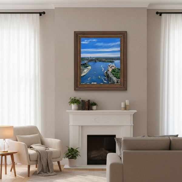 Custom Hand-Painted Landscape Oil 【 Capture Your Perfect View Forever】